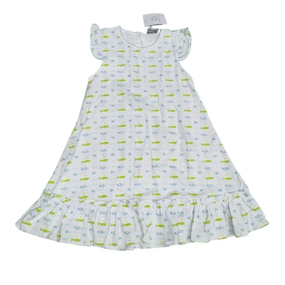 NWT TPP 5Y Fish Ruffle Dress